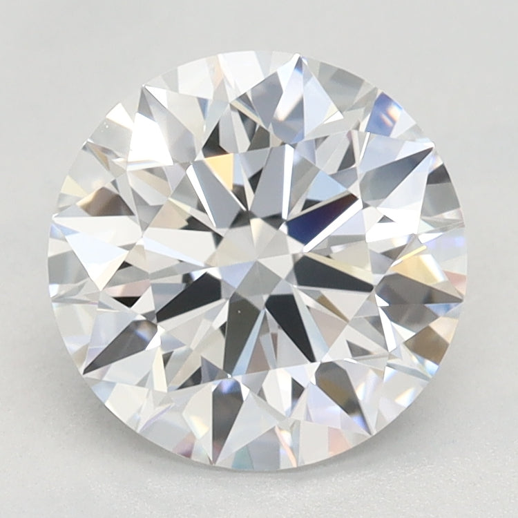 1.73 Carat D VVS1 Round Cut Diamond - EX - GIA Certified 1493529288