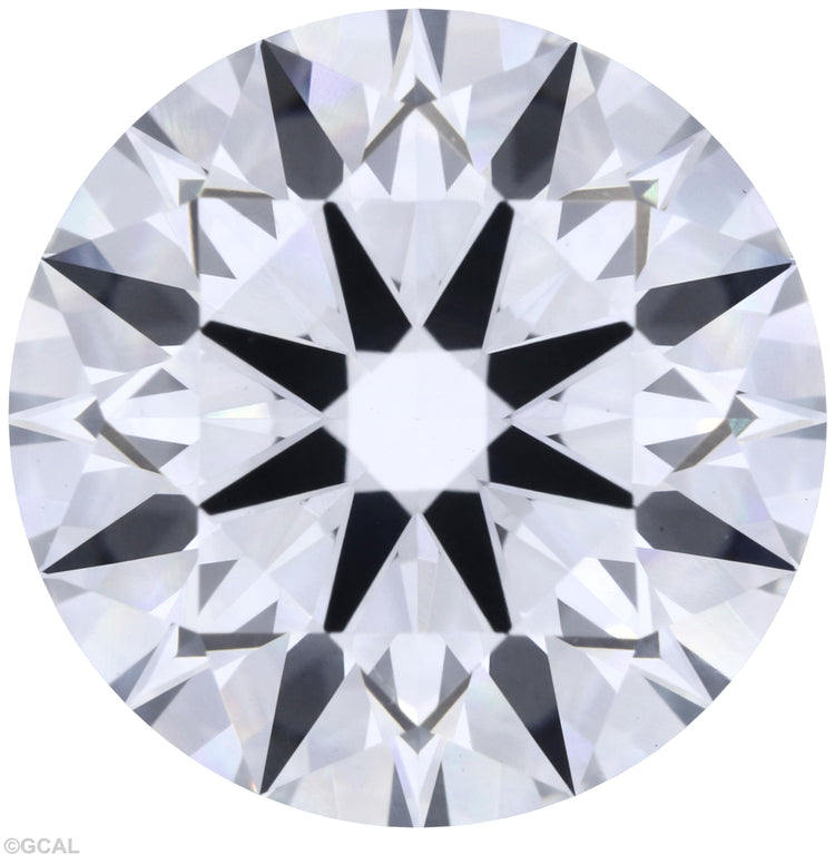 2.84 Carat F VS1 Round Cut Diamond - EX - GCAL Certified 321883227