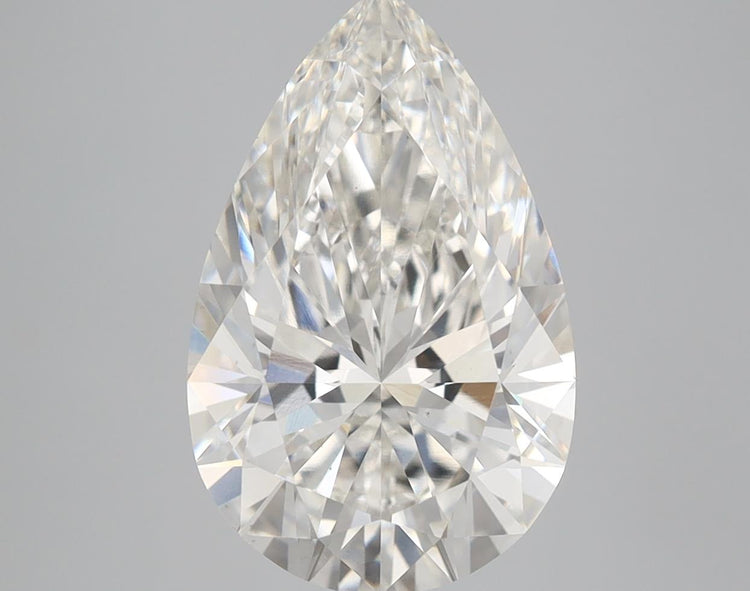 4.09 Carat G VS1 Pear Cut Diamond - - IGI Certified 569318434