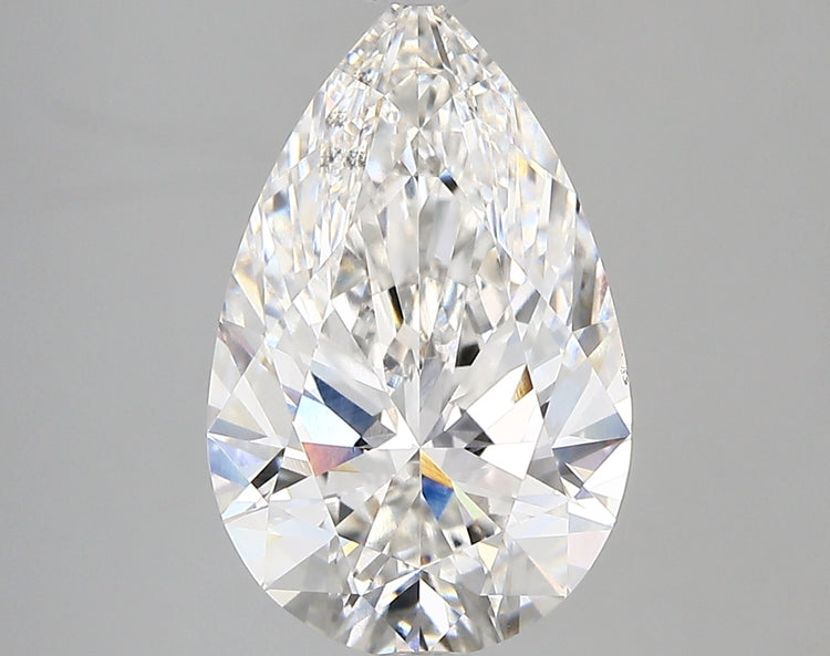 4.03 Carat F VS1 Pear Cut Diamond - - IGI Certified 572367044