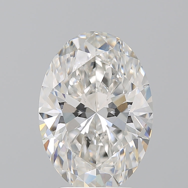 3.2 Carat F VS1 Oval Cut Diamond - - IGI Certified 578333394