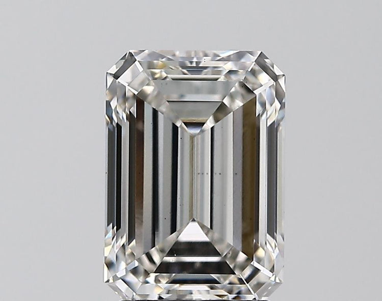 3.01 Carat H VS1 Emerald Cut Diamond - - IGI Certified 584384722