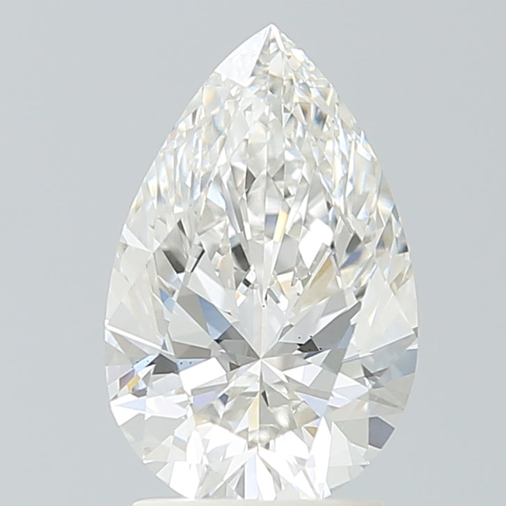 2.22 Carat F VS1 Pear Cut Diamond - - IGI Certified 585399889