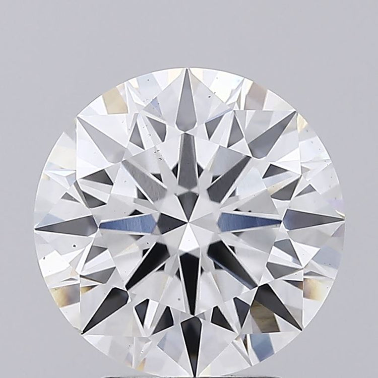 3.71 Carat E VS1 Round Cut Diamond - id - IGI Certified 588331055