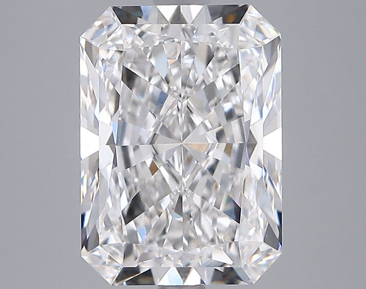4.09 Carat F VS1 Radiant Cut Diamond - - IGI Certified 598312092