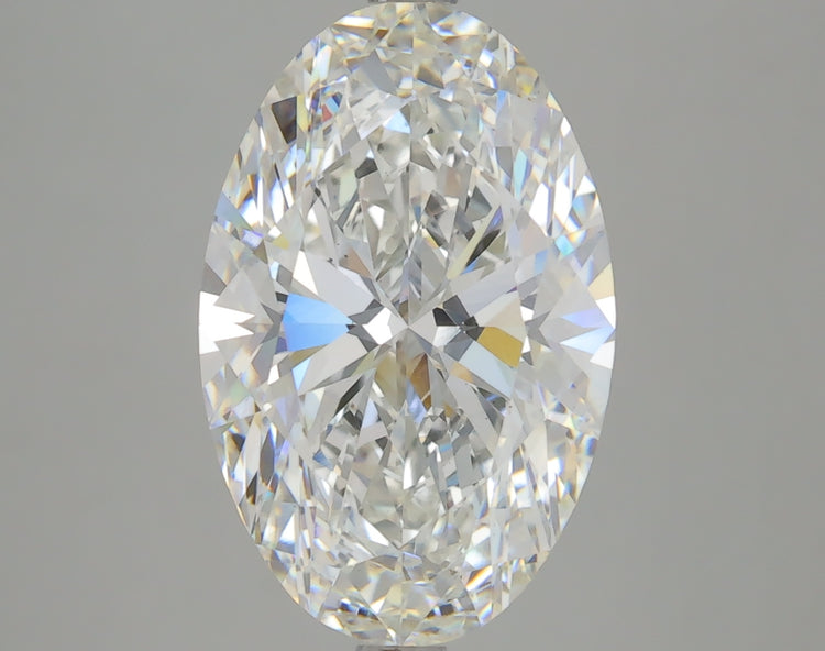 5.14 Carat F VS1 Oval Cut Diamond -  - IGI Certified 605369528