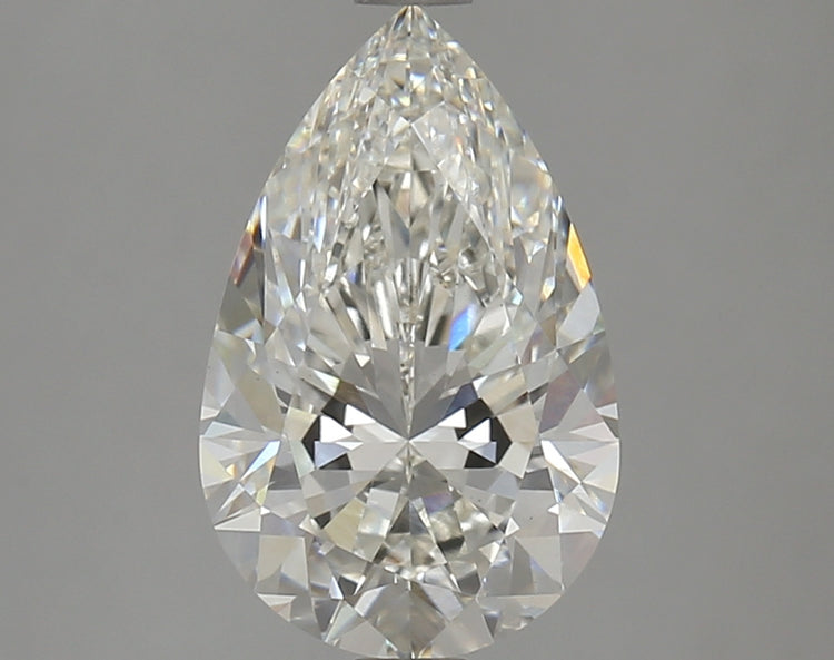 3.07 Carat H VS1 Pear Cut Diamond - - IGI Certified 606345903