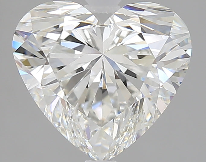 3.01 Carat F VVS2 Heart Cut Diamond - - IGI Certified 607332253