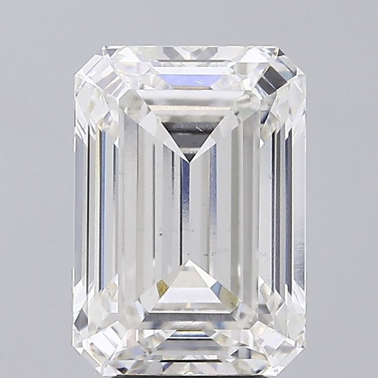 6.02 Carat H VS1 Emerald Cut Diamond - - IGI Certified 607356506