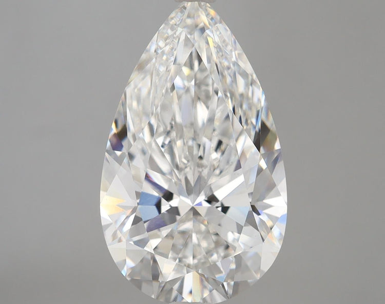 5.16 Carat G VVS2 Pear Cut Diamond - - IGI Certified 608363803