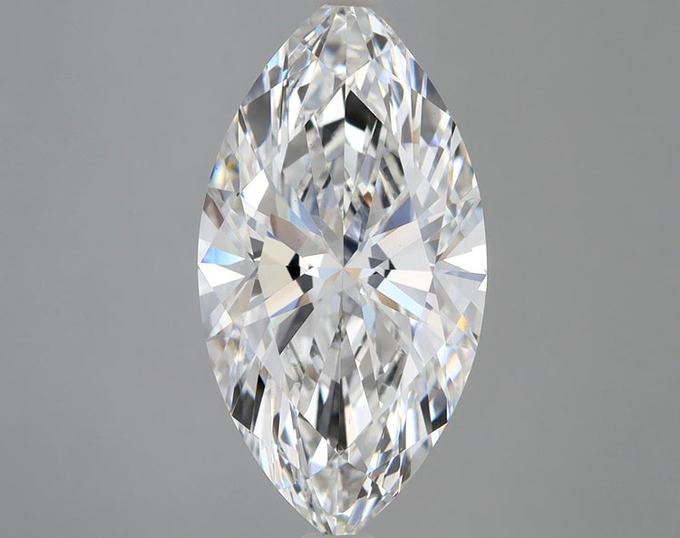 4.22 Carat F VVS2 Marquise Cut Diamond -  - IGI Certified 610351220