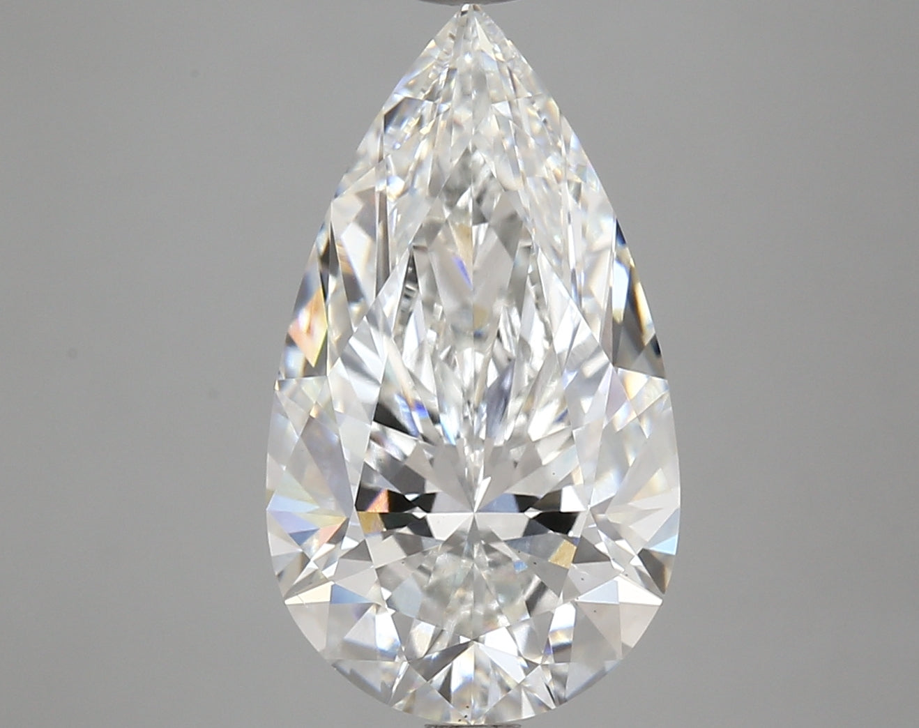 4.53 Carat F VS1 Pear Cut Diamond - - IGI Certified 611377094