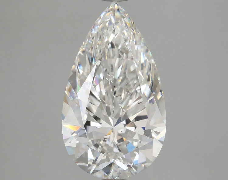 4.19 Carat F VS1 Pear Cut Diamond - - IGI Certified 612300733