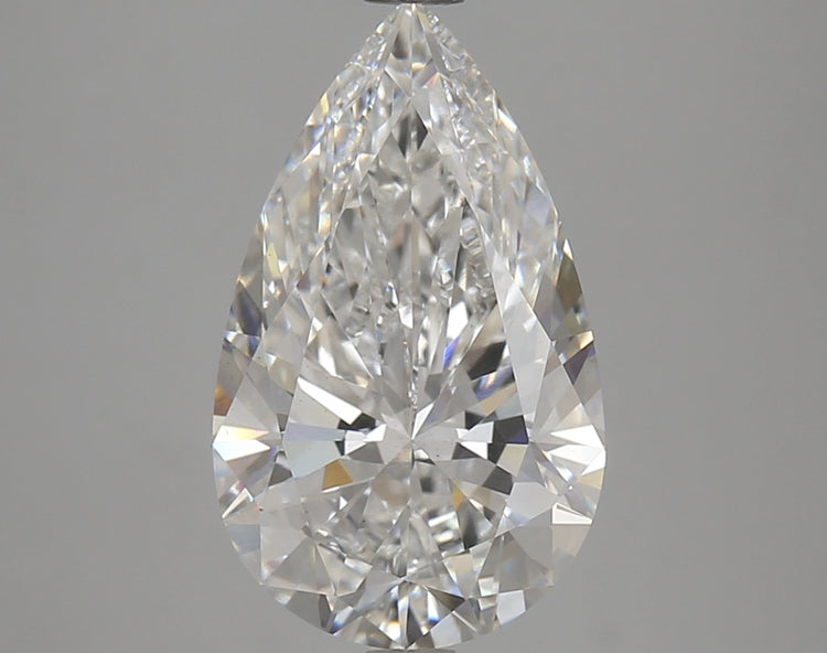 4.11 Carat F VS1 Pear Cut Diamond - - IGI Certified 612300774