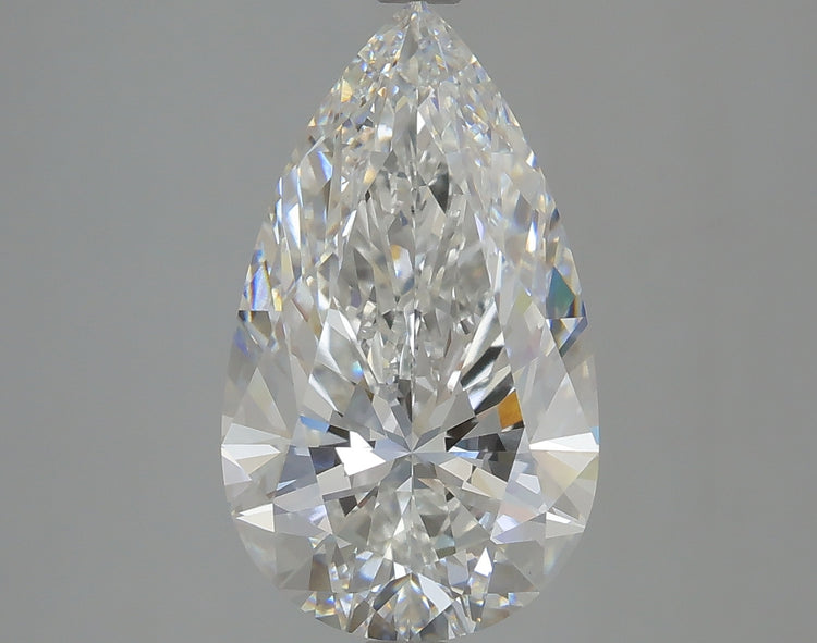 4.1 Carat F VS1 Pear Cut Diamond - - IGI Certified 612321883