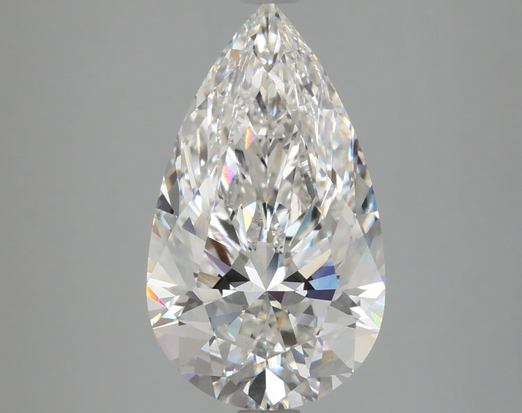 4.25 Carat F VS1 Pear Cut Diamond - - IGI Certified 612336374