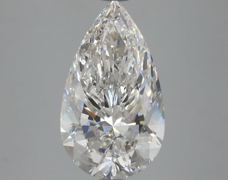 4.03 Carat F VS1 Pear Cut Diamond - - IGI Certified 612343703