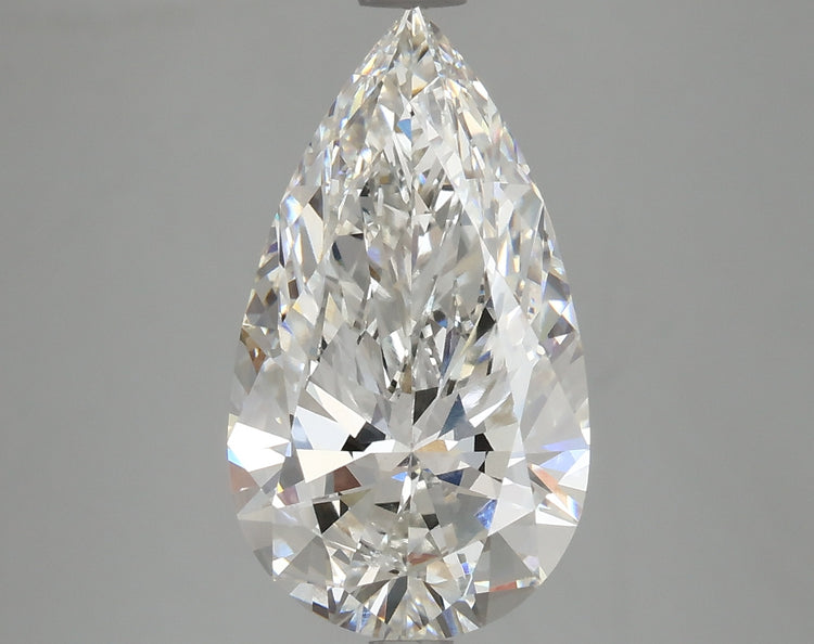 4.03 Carat F VVS2 Pear Cut Diamond - - IGI Certified 612343734