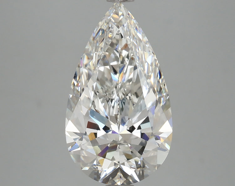 4.12 Carat G VVS2 Pear Cut Diamond - - IGI Certified 613361165