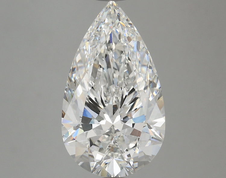 4.13 Carat F VS1 Pear Cut Diamond - - IGI Certified 613382558