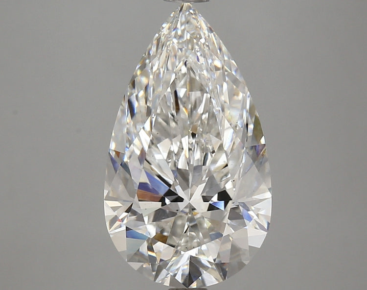 4.25 Carat F VS1 Pear Cut Diamond - - IGI Certified 613382676