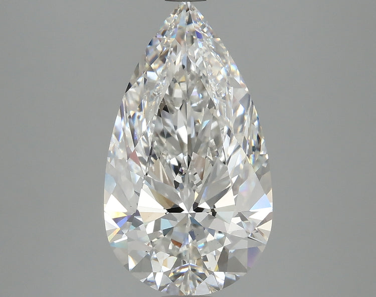 4.06 Carat F VS1 Pear Cut Diamond - - IGI Certified 613382712