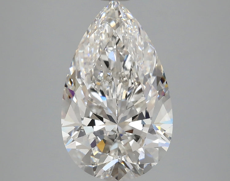 3.79 Carat F VVS2 Pear Cut Diamond - - IGI Certified 614311880