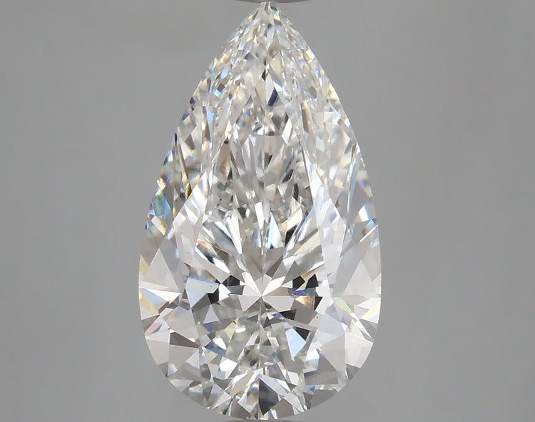 4.07 Carat F VS1 Pear Cut Diamond - - IGI Certified 614312104