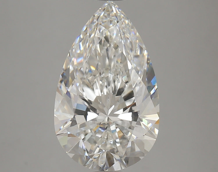 4.18 Carat F VS1 Pear Cut Diamond - - IGI Certified 614312127