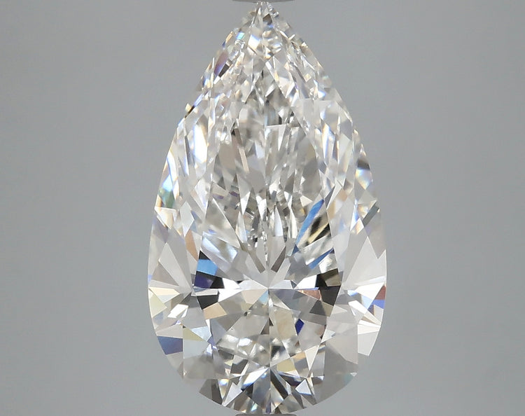 4 Carat G VVS2 Pear Cut Diamond - - IGI Certified 614325147