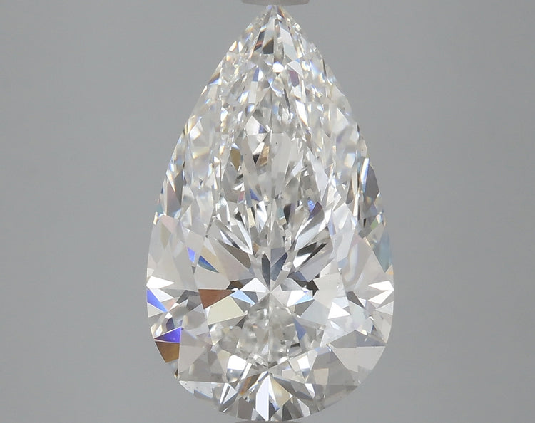 4.06 Carat F VS1 Pear Cut Diamond - - IGI Certified 615341100