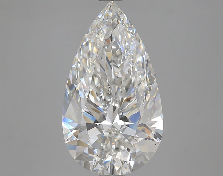 4.51 Carat F VS1 Pear Cut Diamond - - IGI Certified 615346662
