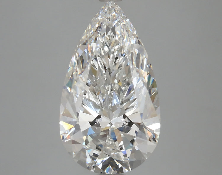 4.24 Carat F VS1 Pear Cut Diamond - - IGI Certified 615346947