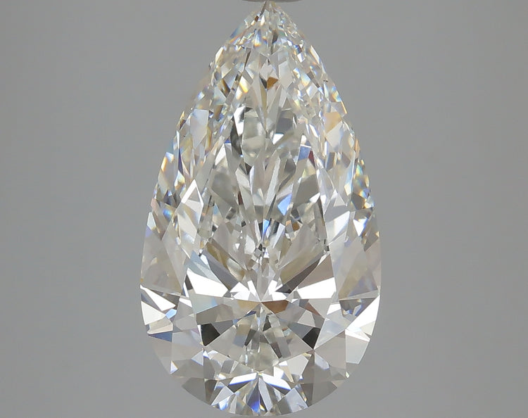 4.28 Carat F VS1 Pear Cut Diamond - - IGI Certified 615347007