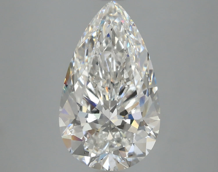 4.37 Carat F VS1 Pear Cut Diamond - - IGI Certified 615381083