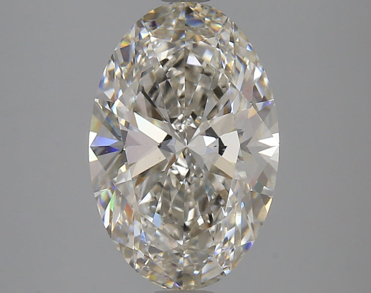 3.5 Carat H VS1 Oval Cut Diamond - - IGI Certified 616421122