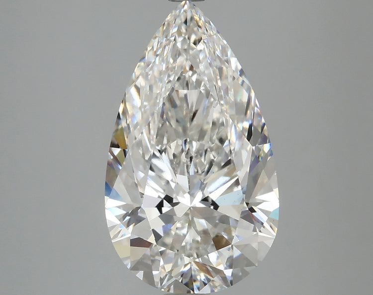 4.33 Carat F VS1 Pear Cut Diamond - - IGI Certified 616423904