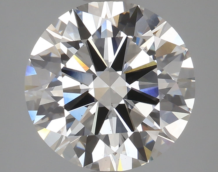 2.96 Carat E VS1 Round Cut Diamond - ID - IGI Certified 617450905