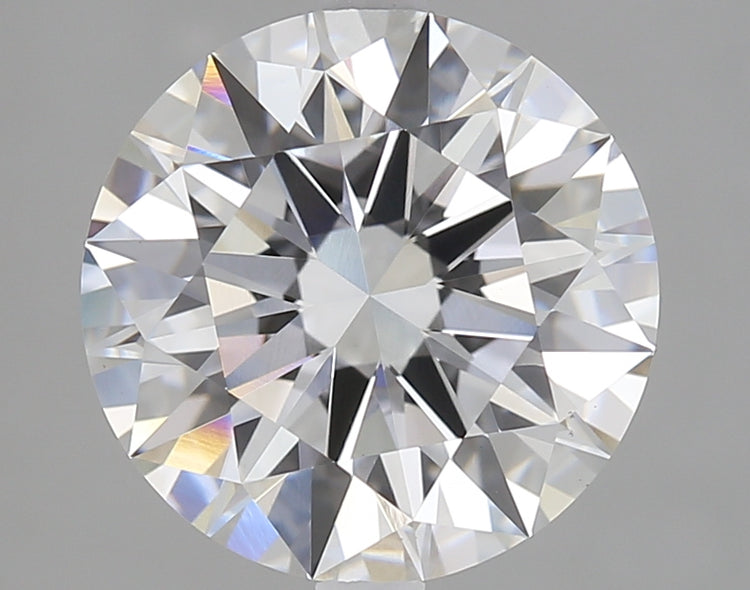 3.08 Carat E VVS2 Round Cut Diamond - ID - IGI Certified 617467166