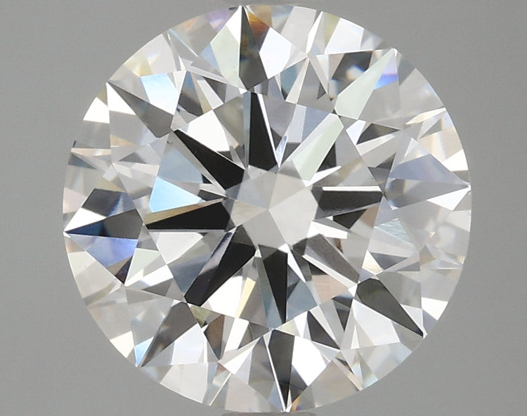 4.14 Carat E VVS2 Round Cut Diamond - ID - IGI Certified 617471785