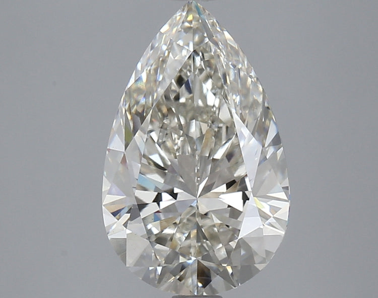 3.07 Carat H VS1 Pear Cut Diamond - - IGI Certified 617490508