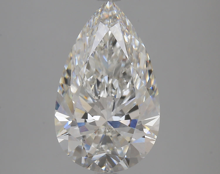 3.86 Carat E VS1 Pear Cut Diamond - - IGI Certified 618407373