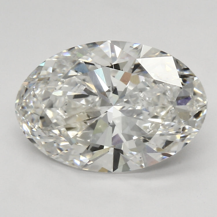3.68 Carat G VVS2 Oval Cut Diamond - - IGI Certified 618494565