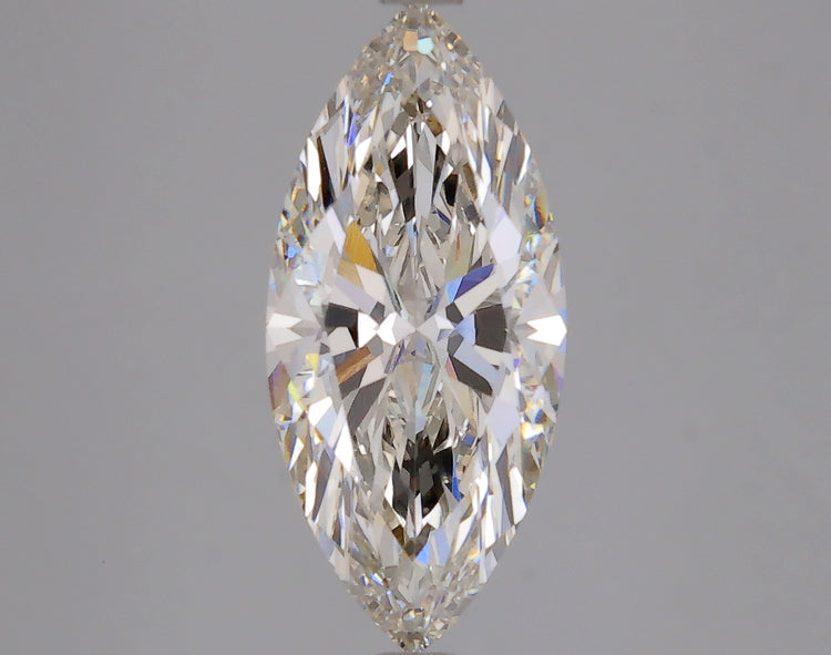3.11 Carat H VS1 Marquise Cut Diamond - - IGI Certified 619432124