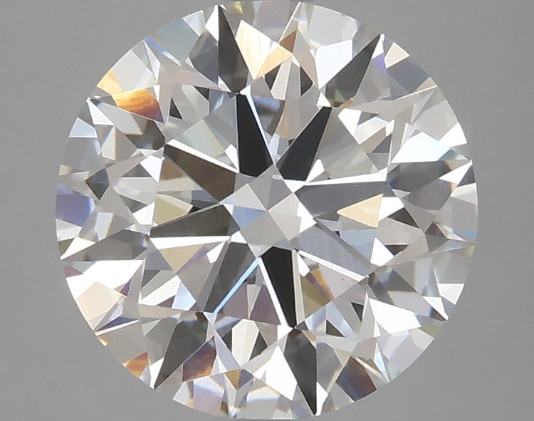 3.3 Carat F VVS2 Round Cut Diamond - EX - IGI Certified 621405946