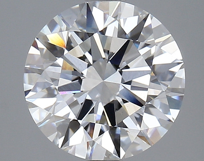 2.96 Carat E VS1 Round Cut Diamond - EX - IGI Certified 628404706