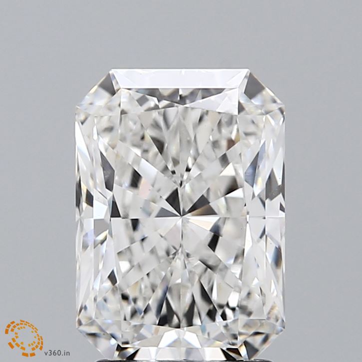 2.58 Carat F VS1 Radiant Cut Diamond - - IGI Certified 628485954