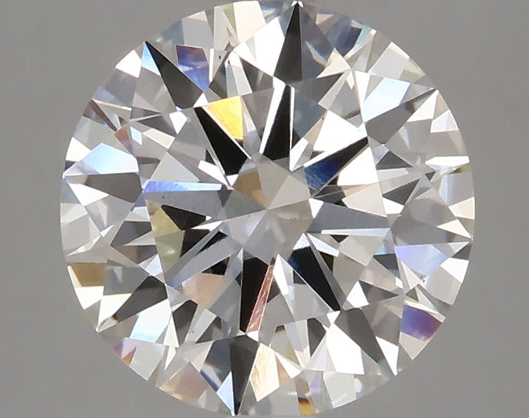 2.96 Carat E VS1 Round Cut Diamond - ID - IGI Certified 631454348