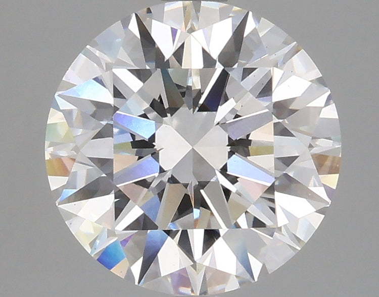 2.96 Carat E VS1 Round Cut Diamond - ID - IGI Certified 631454467