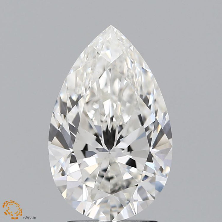 2.91 Carat G VS1 Pear Cut Diamond -  - IGI Certified 547256714